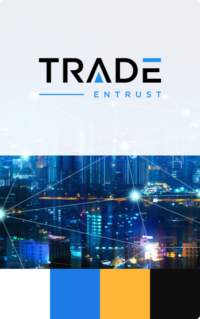 Trade Entrust hero portfolio mobile version